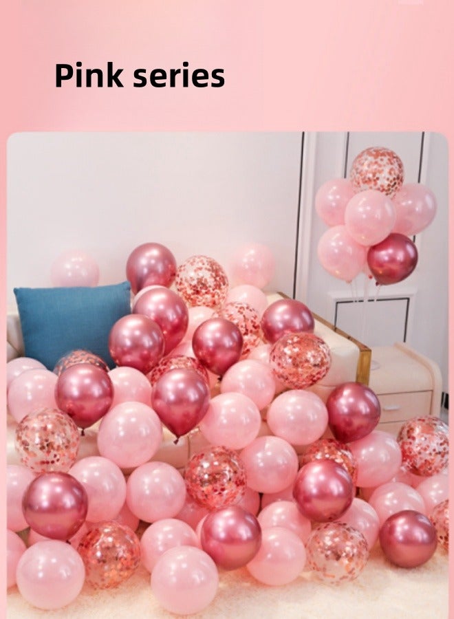 60 قطعة بالونات متعددة الألوان - Image 3