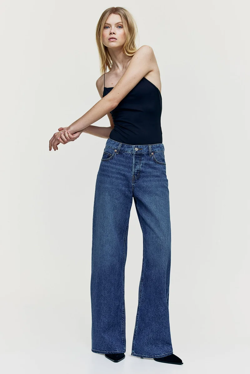 H&M Wide jeans