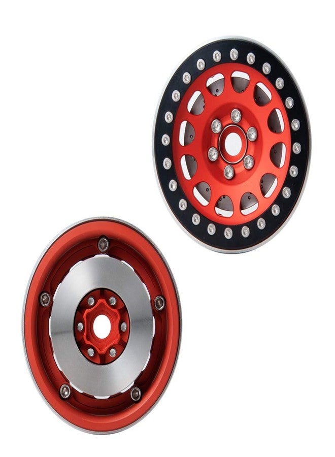 QUE-T 4pcs Stainless Steel Wheel Weights for 1/10 RC 2.2" Beadlock Rims Wraith D90 - Image 4
