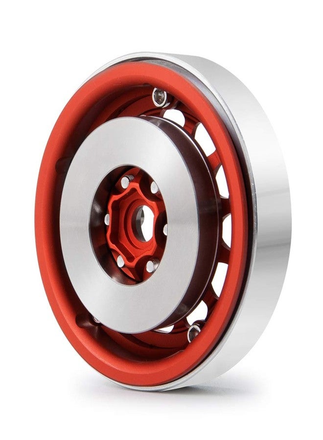 QUE-T 4pcs Stainless Steel Wheel Weights for 1/10 RC 2.2" Beadlock Rims Wraith D90 - Image 5