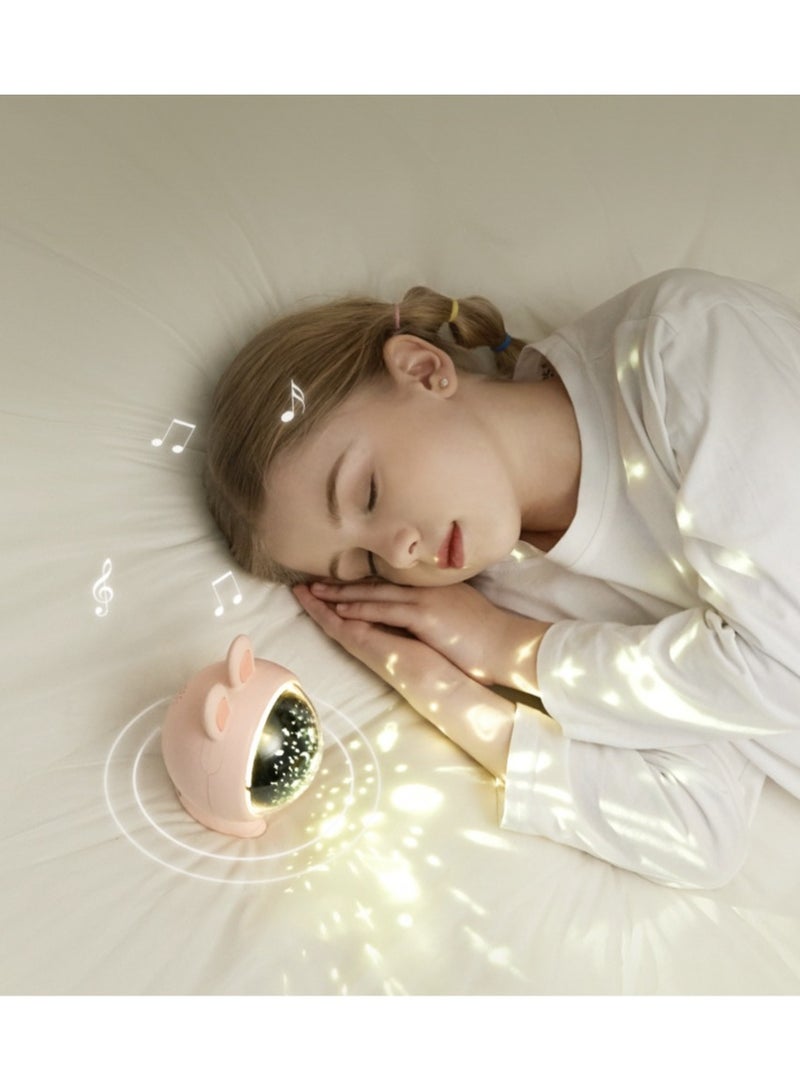 milkyway Star Projector Night Light, Children Creativity Birthday for Projector,  Starry Sky for Lamp Ambience Decorative Lighting Projectors,Bunny Nightlight for Kid ,Room Decor for Girls - Image 2