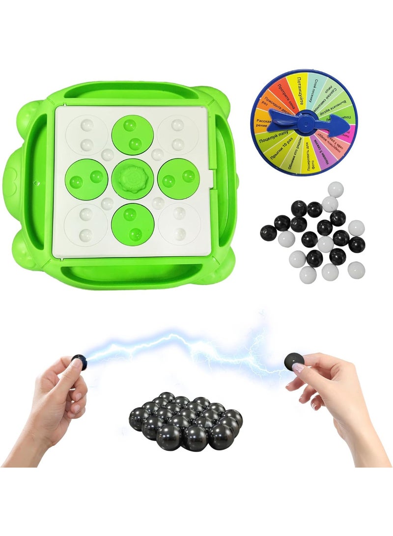 Magnetic Chess Game for Kids – A fun group game that combines challenge and laughter! This interactive game uses magnetic balls to develop intelligence, focus, and speed! Perfect for family gatherings and competitions, or for friends. Ideal as an educational and entertaining gift for children! - Image 1