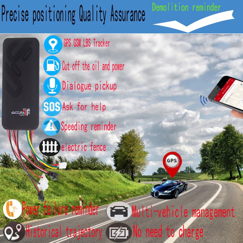متتبع GPS سيارات لمركبات محدد موقع في الوقت الحقيقي متتبع سيارات نظام GPS/GSM/GPRS/SMS لتتبع السيارات جهاز تتبع مضاد للسرقة للسيارات مع نظام إنذار - Image 4