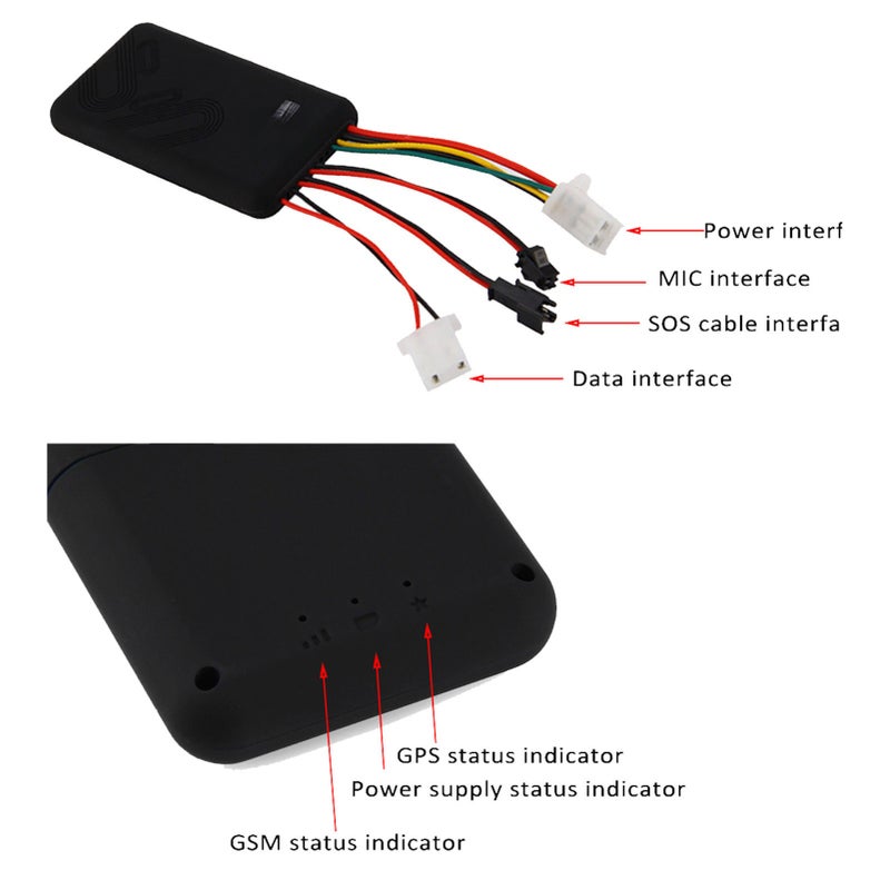متتبع GPS سيارات لمركبات محدد موقع في الوقت الحقيقي متتبع سيارات نظام GPS/GSM/GPRS/SMS لتتبع السيارات جهاز تتبع مضاد للسرقة للسيارات مع نظام إنذار - Image 5