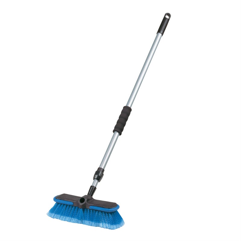 Carrand 93062 Deluxe Car Wash 10 FlowThru Wash Brush with 3665 Extension Pole