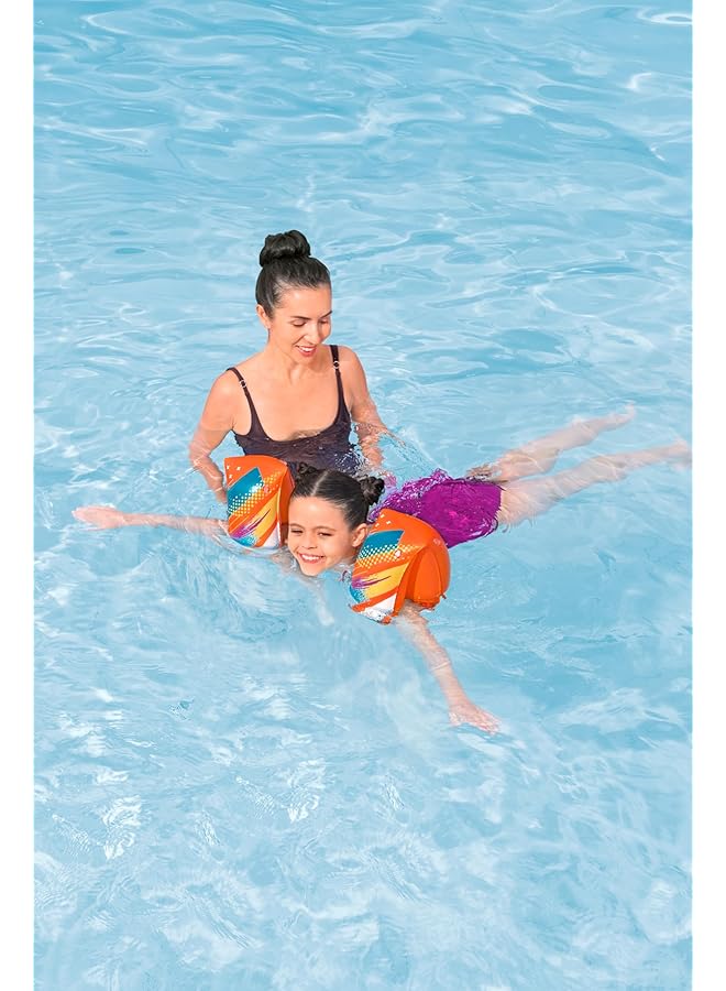 Bestway Swim Safe 30Cm X 15Cm Colorify High Quality Armbands L/Xl #32274 - Image 5