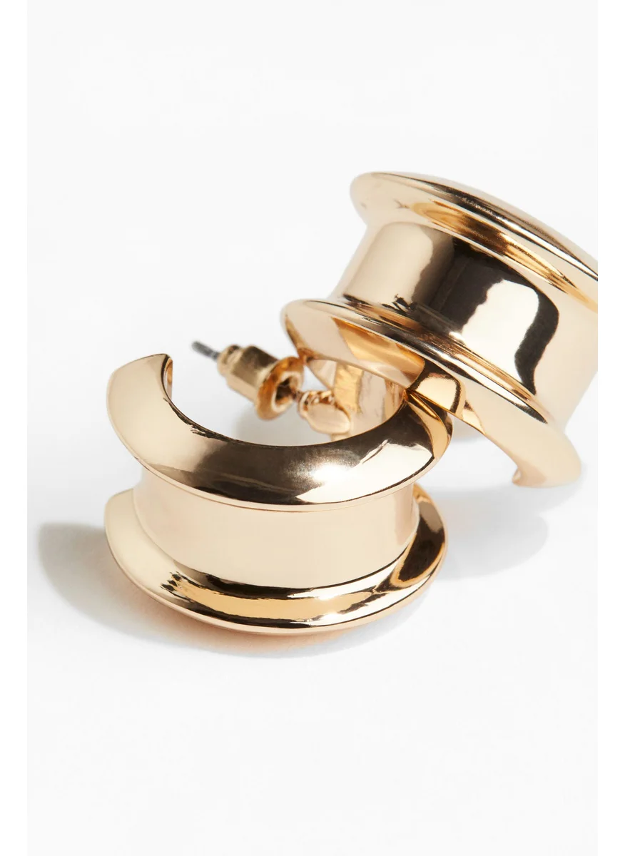 اتش اند ام Wide Hoop Earrings