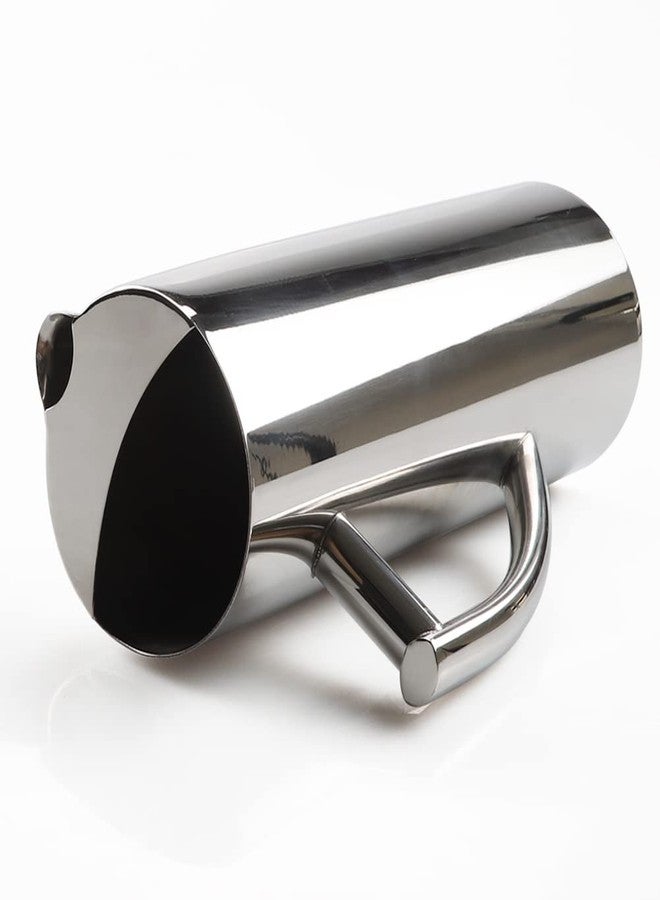 MUGLIO Stainless Steel Water Pitcher - 60 OZ Silver Slender Metal Pitcher for Beverages by MUGLIO - Image 3