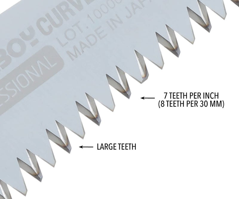 Silky Professional Series Pocketboy Curved Blade Folding Saw 170Mm Large Teeth (726-17) - Image 5