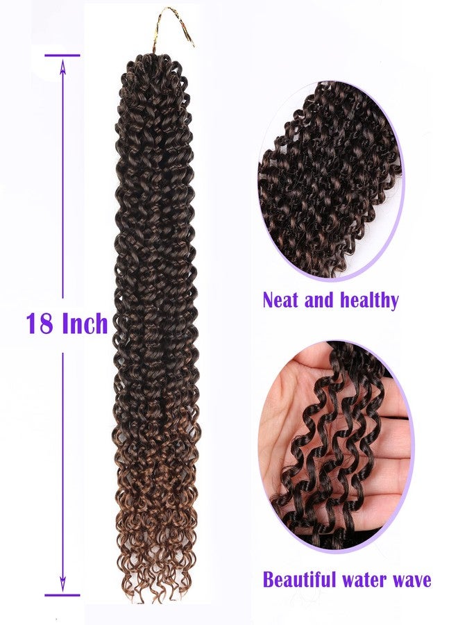 Lady Miranda Passion Twist Hair 18 Inch Jerry Curl Crochet Hair 3X Braid Hair Passion Twist Crochet Hair for Black Women Afro kinky Curly Braiding Hair Extensions (T30#) - Image 4