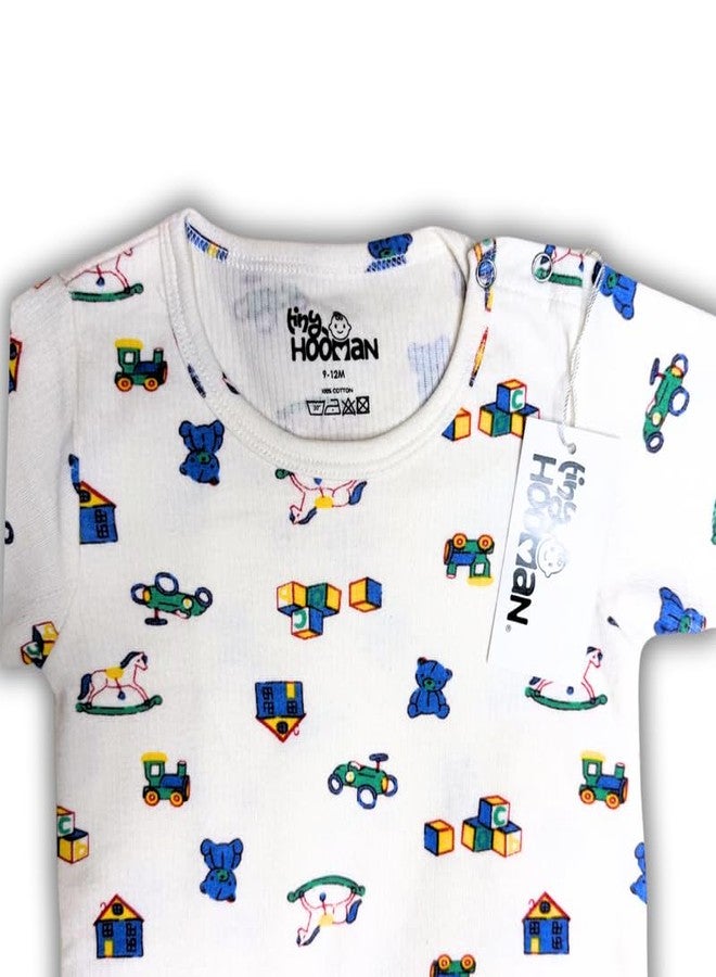 Tiny Hooman - Toy Box Easy-to-Wear Comfortable Baby Clothes for Quick Changes, 12-18 Months - Image 3