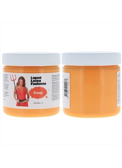 Liquid Latex Fashions Orange Latex Body Paint for Adults and Kids, Halloween Makeup, Ideal for Art, Theater, Parties and Cosplay, Super Flexible- 4 Oz  - Image 5