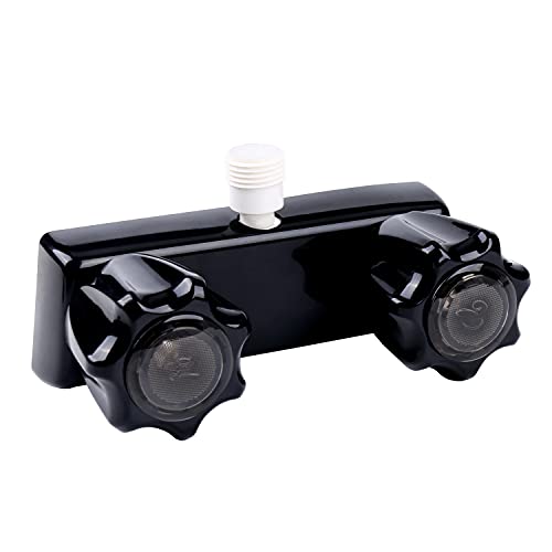 OYMOV RV Exterior Shower Box Kit with Lock for Outside, Outdoor Non-Metallic RV Accessories for RVs, Fifth Wheels, Motorhomes, Travel Trailers, Campers - Black - Image 5