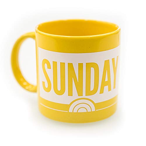 NBC Sunday TODAY with Willie Geist Ceramic Mug As Seen on TV 20 oz Coffee Mug Officially Licensed