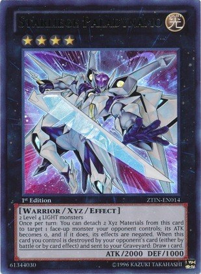 YU-GI-OH! - Starliege Paladynamo (ZTIN-EN014) - 2013 Zexal Collection Tin - 1st Edition - Ultra Rare