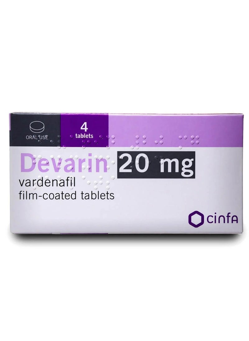 Cinfa Devarin 20 Mg 4 Tablet - Image 1