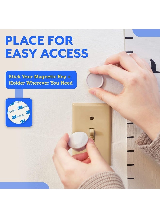 Eco-Baby Universal Replacement Keys for Magnetic Cabinet Locks - Image 4