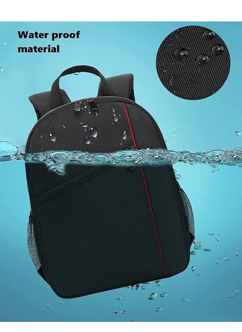 KCDMBUE - Waterproof Camera Backpack with Removable Compartment, Camera Bag for SLR DSLR Mirrorless Camera Waterproof Camera cases - Image 1