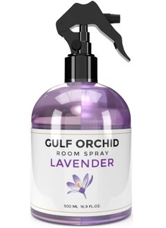 Gulf Orchid Lavender Room Spray 500 ML for Car, Home & Office  - Image 1