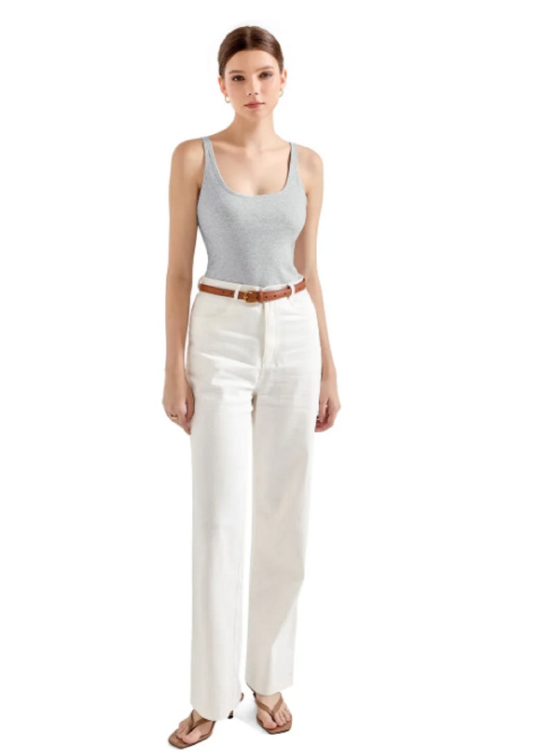 MANIKAN  Basic Tank Top and Bikini Bottom Set, Sleeveless for women - Image 2