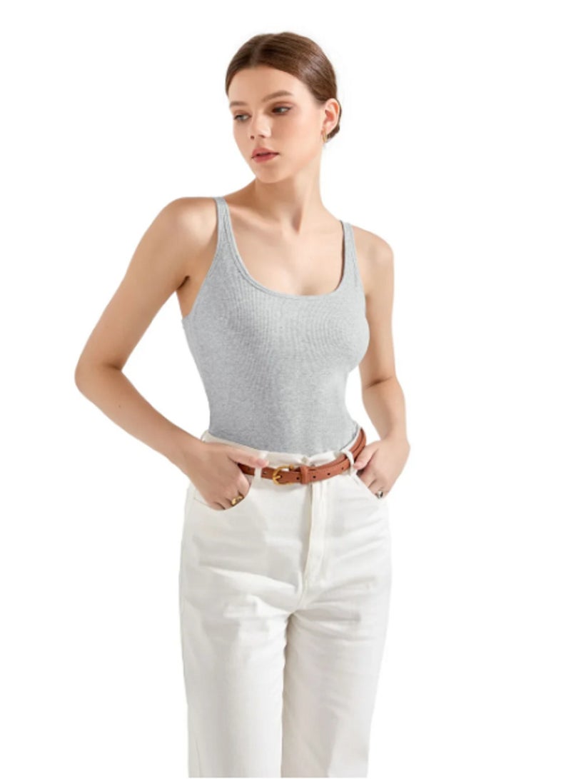 MANIKAN  Basic Tank Top and Bikini Bottom Set, Sleeveless for women - Image 3