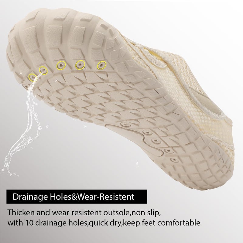 Centipede Demon Womens and Mens Water Shoes Breathable Swim Pool Shoes Barefoot Aqua Socks Quick Dry Wide Lightweight for Beach Hiking Diving Water Sports 8.5 Women/7.5 Men - Image 4