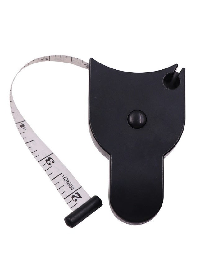 Professional Body Fat Caliper Kit（Y-Shape）& Measuring Tape + Calculator Card - 3-in-1 Skinfold Measurement Tools for Fitness, Weight Loss & Health Tracking with BMI Chart (Black) - Image 3