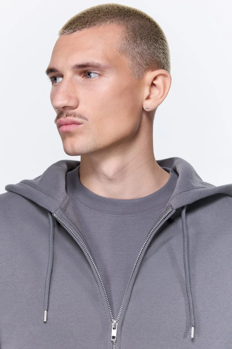 H&M Loose Fit Zip-through hoodie