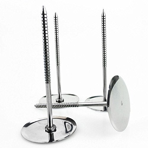 Daycount Set of 5 Cake Decorating Nails - Stainless Steel Cake Flower Needle Cupcake Icing Cream Decorating Tools - Image 1