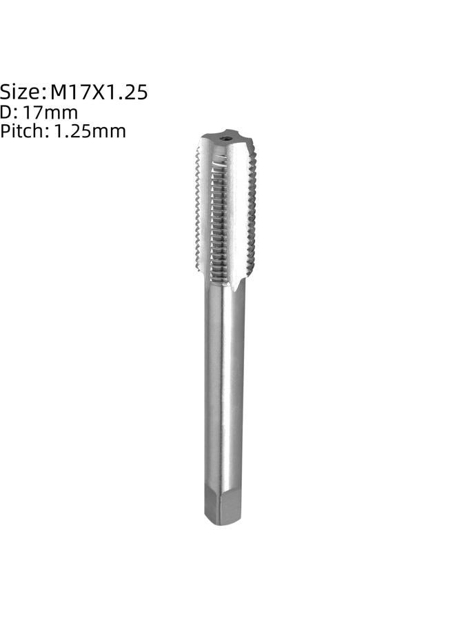 Burkit M17 X 1.25 Tap and Die Set, M17 x 1.25 Machine Thread Tap and Round Die Right Hand - Image 2