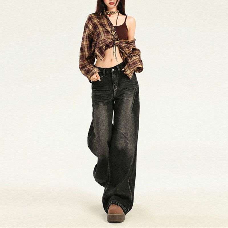 Vintage Classic European-American Design Daily Commute Jeans  Size_S - Image 3
