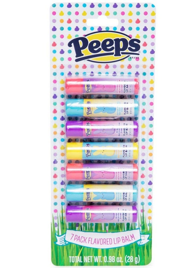 Peeps Flavored Lip Balm 7 Pack