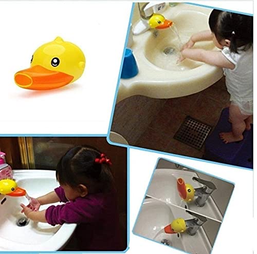 Dayalu Rubber Hands Washing Elephant Water Tap Holder Faucet Extender for Kitchen and Bathroom (Multicolour, Standard Size) - Image 2