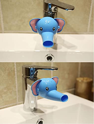 Dayalu Rubber Hands Washing Elephant Water Tap Holder Faucet Extender for Kitchen and Bathroom (Multicolour, Standard Size) - Image 5