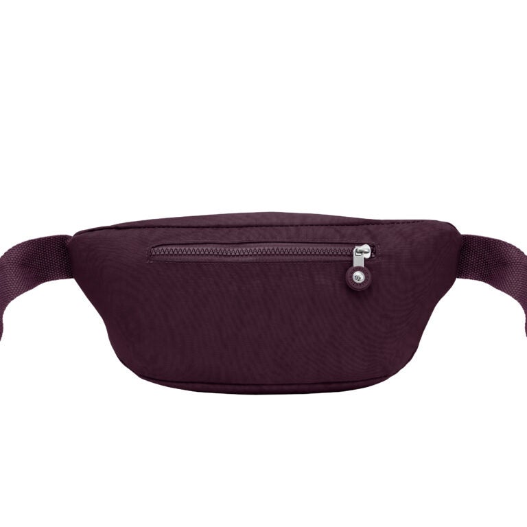 CAPRICE COLLECTION Unisex Bum Bag – Burgundy, Water-Resistant Nylon, 2.1L - Image 3