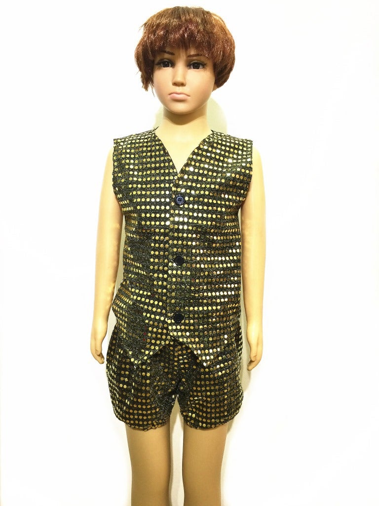 Boys, Girls And Adults Performance Neutral Double-Sided Sequin Patch Pony Clip Kidsren Adult Thin Small Vest 8 Colors - Image 3