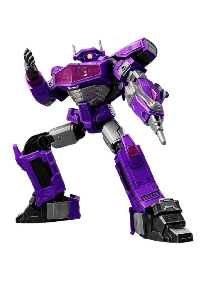 Blokees Transformers One Shockwave Classic Class Action Figure – 86 PCS Construction Kit, Collectible Decepticon Model Toy for Kids & Adults, STEM Building Set - Image 1
