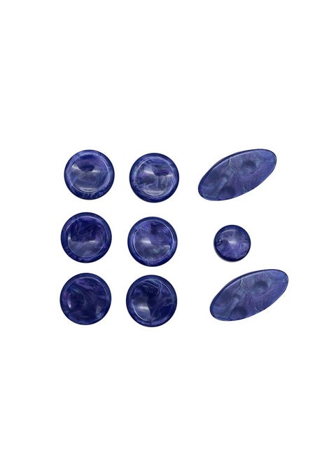 Saxophone snap mica sheet saxophone Pearl Mica sheet saxophone button sheet saxophone plastic Press SheetPlastic snap button blue Plastic snap button blue