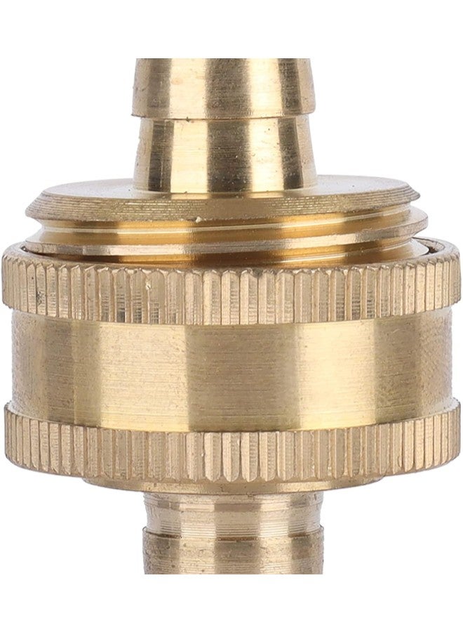 klarako 2Pcs G3/4 Hose Connector Brass Hose Quick Connector Water Pipe Adapter Nipple for Garden Car Washing  - Image 2