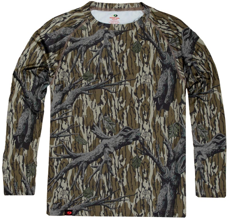 Mossy Oak Standard Camo Hunting Shirts for Men Long Sleeve, Original Treestand, Medium - Image 1