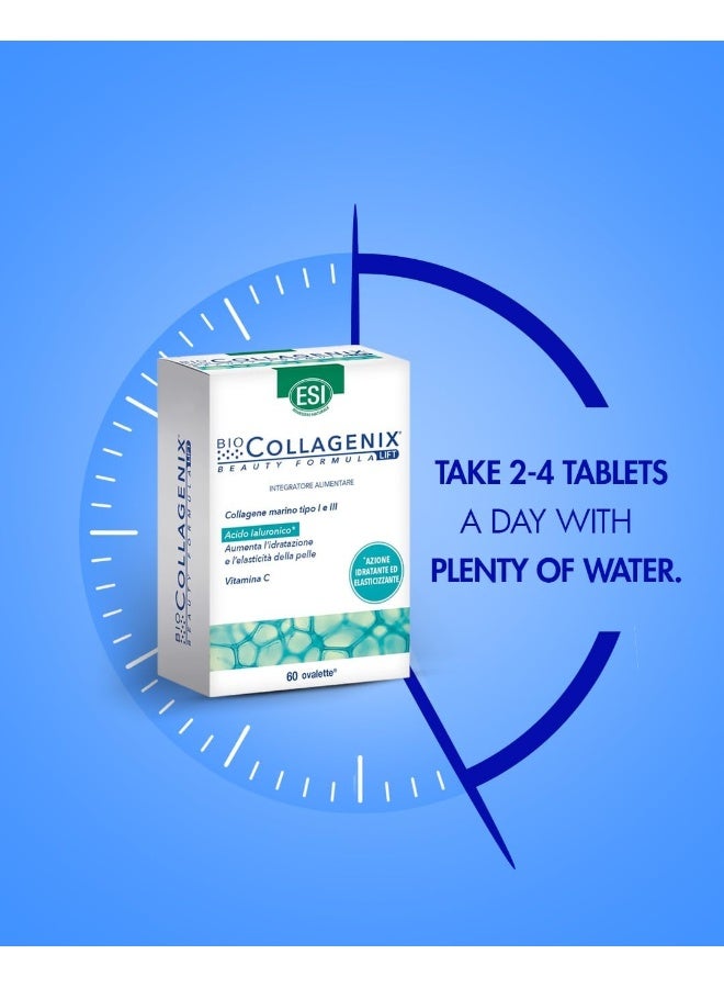 ESI Biocollagenix Hydrolyzed Marine Collagen Supplement 60 Tablets - Image 5