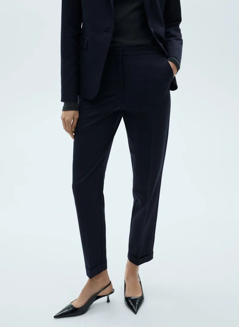 MANGO TROUSERS BOREAL