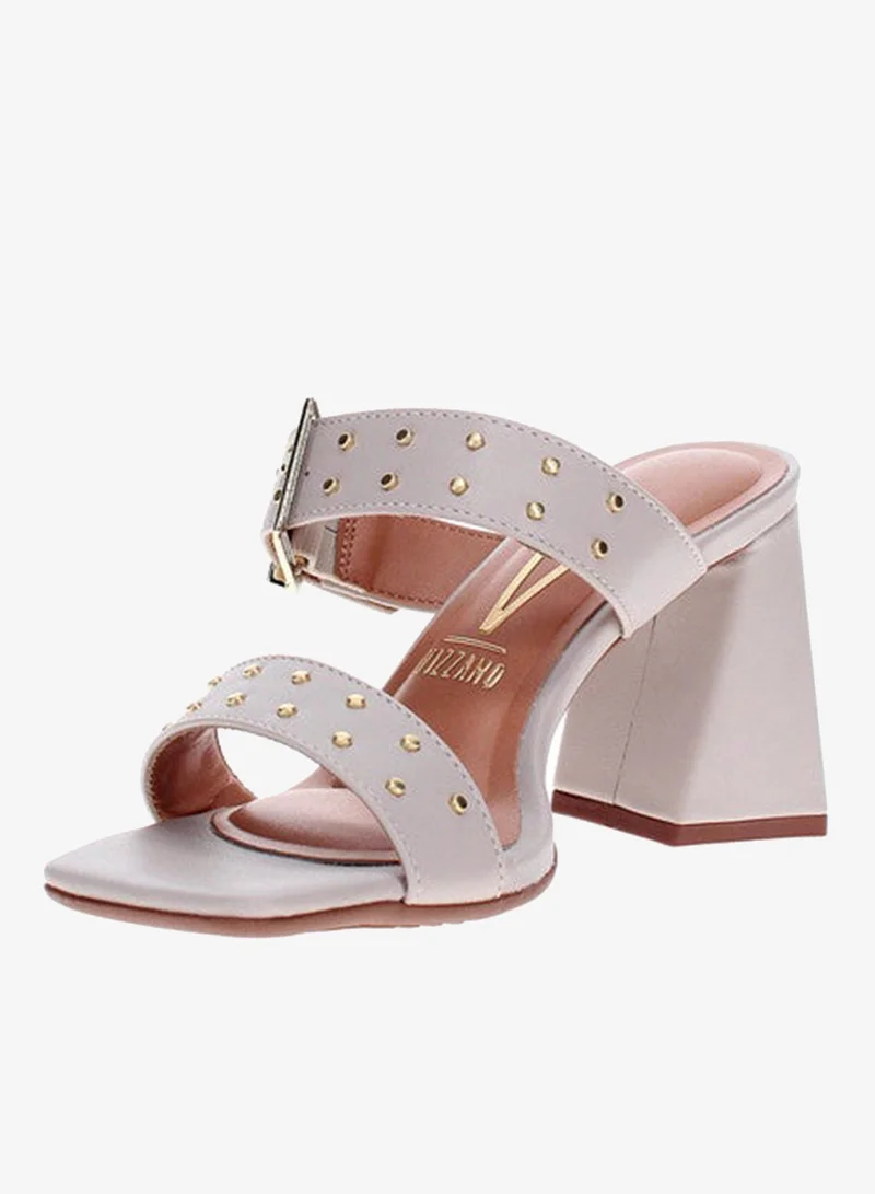 فيزانو صنادل بكعب عالٍ مع حزام خلفي - أحذية أنيقة بكعب عالٍ للفتيات والسيدات