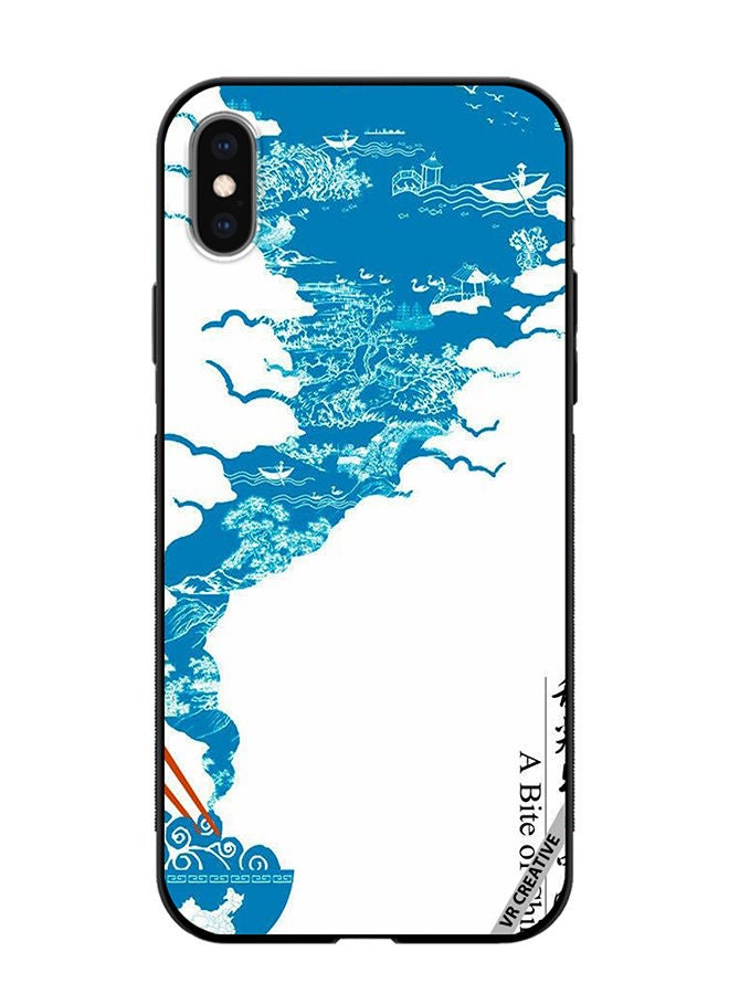 VR CREATIVE Protective Case Cover For Apple iPhone XS Max A Bite Of China Design Multicolour - Image 1