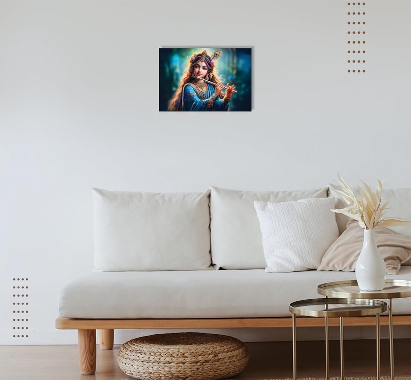 Anaadi Radha Rani Photo Poster For Home Office Decoration 12x18 Inch - Image 3