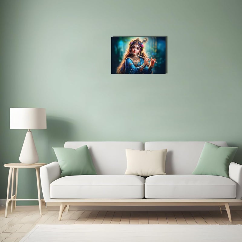 Anaadi Radha Rani Photo Poster For Home Office Decoration 12x18 Inch - Image 2