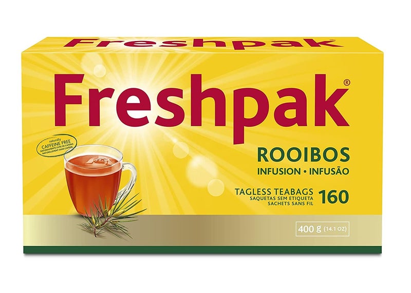 Freshpak Pure Rooibos Tea, New Packaging, 160 Teabags - Image 2