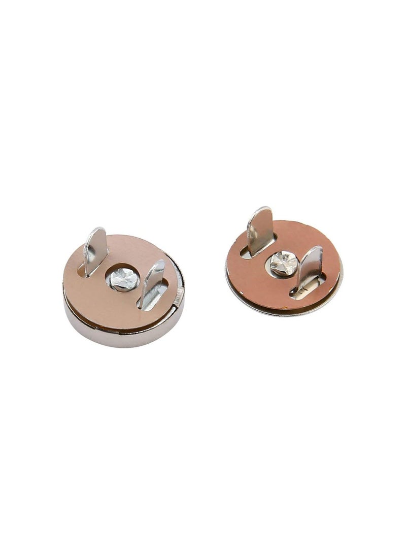 GGOOT 20pcs Bag Purse Clasps Magnetic Buttons Snaps Fasteners Handbag Craft Sewing Leather Coat Buttons Bag Parts Accessories  - Image 5