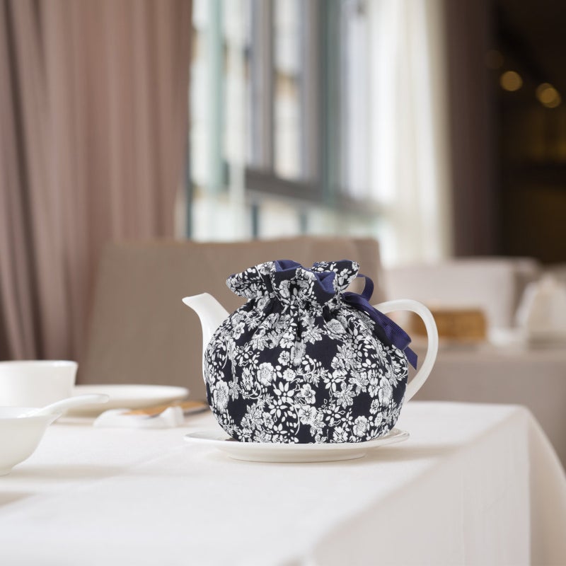 Folk Drawstring Teapot Protector Insulation Cover Keep Warm Tea Pot Cover for Home - Image 4