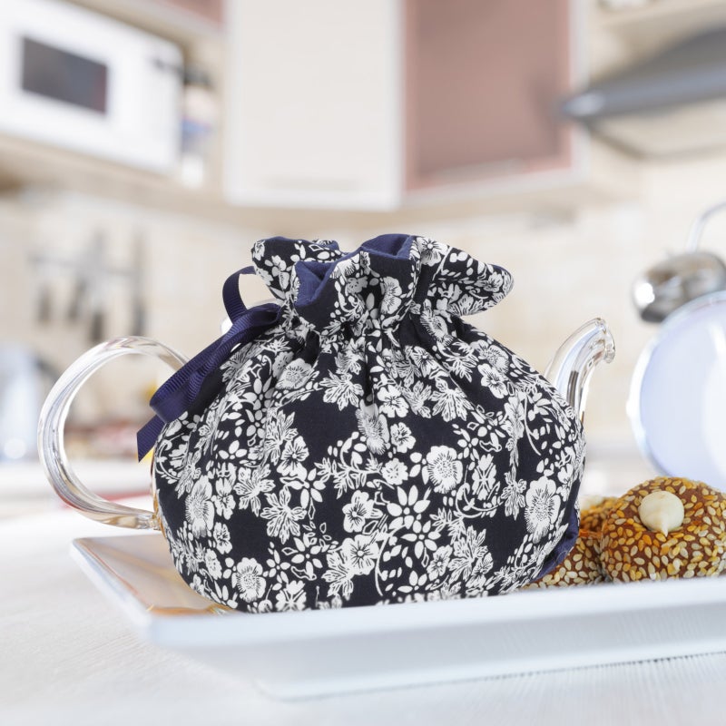 Folk Drawstring Teapot Protector Insulation Cover Keep Warm Tea Pot Cover for Home - Image 2